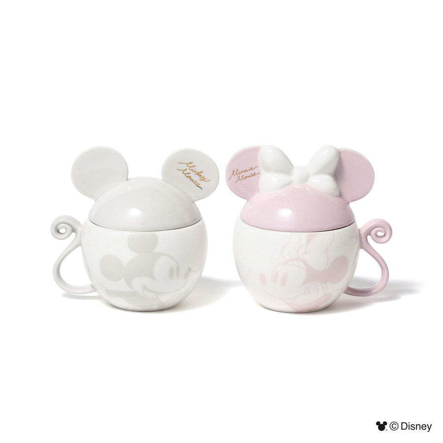 Disney Pair Mug Motif Pink x Gray