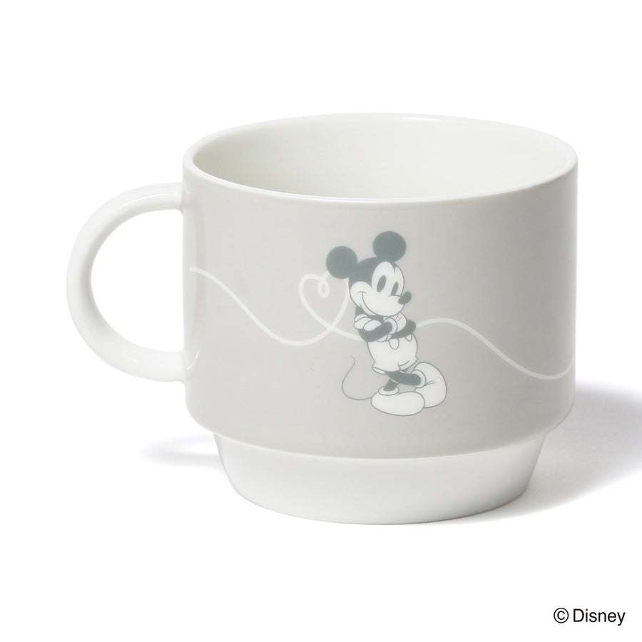 Disney Pair Stacking Mug Pink x Gray