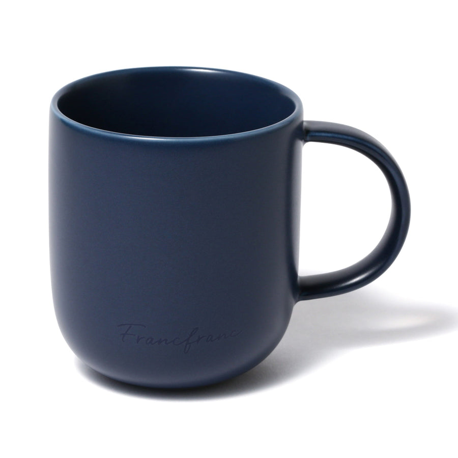 Navy Logo Mug with Lid