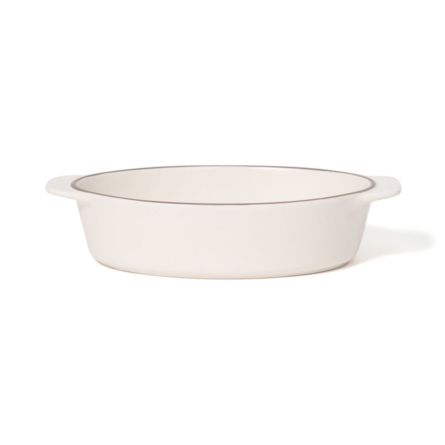 Rim Ovenware Medium Ivory