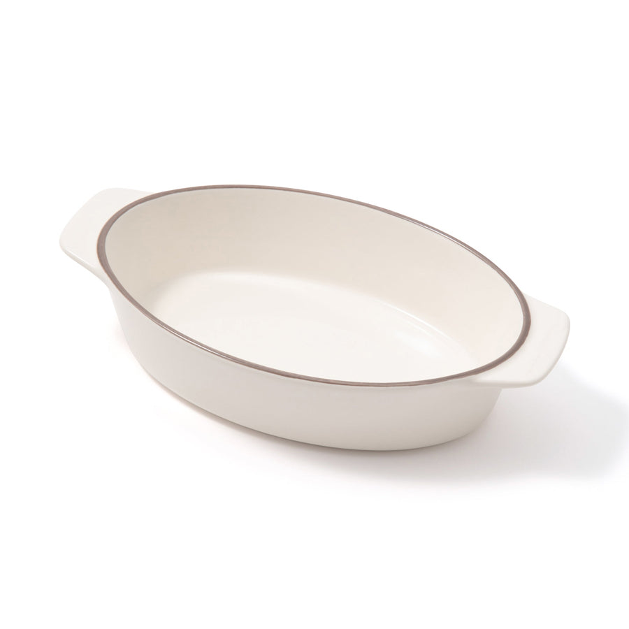 Rim Ovenware Medium Ivory