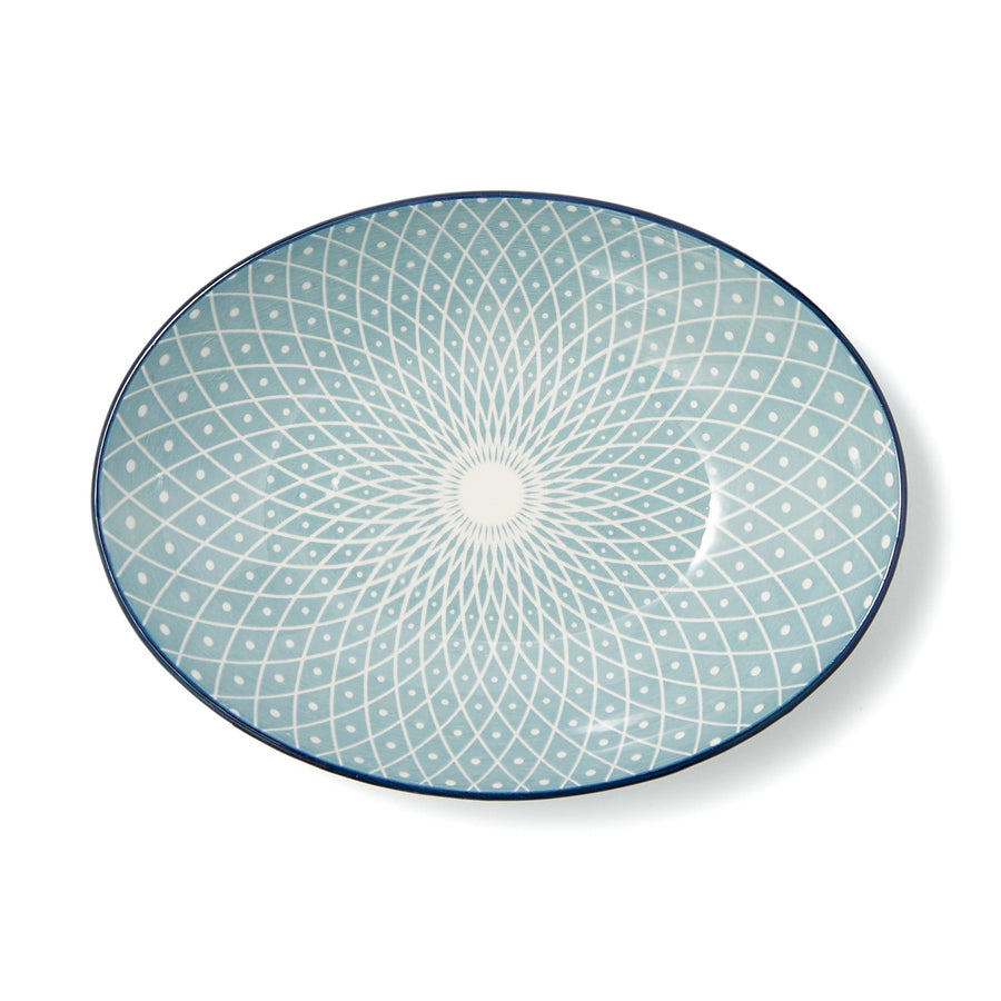 Various plates Oval plate Fibonacci