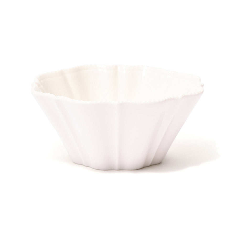 Blanche Bowl S Wave White