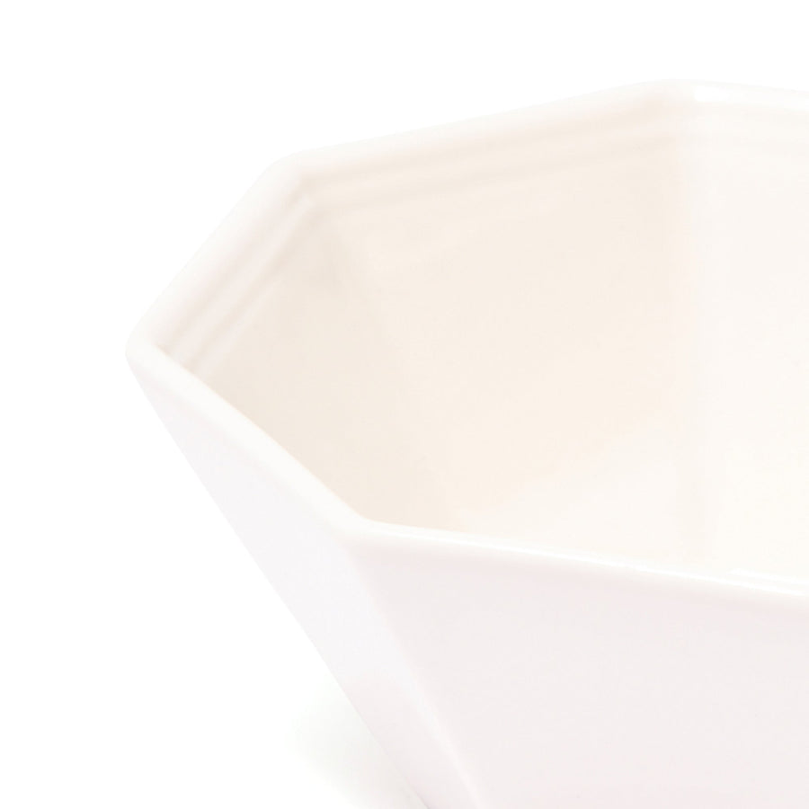 Blanche Bowl S Octagon White