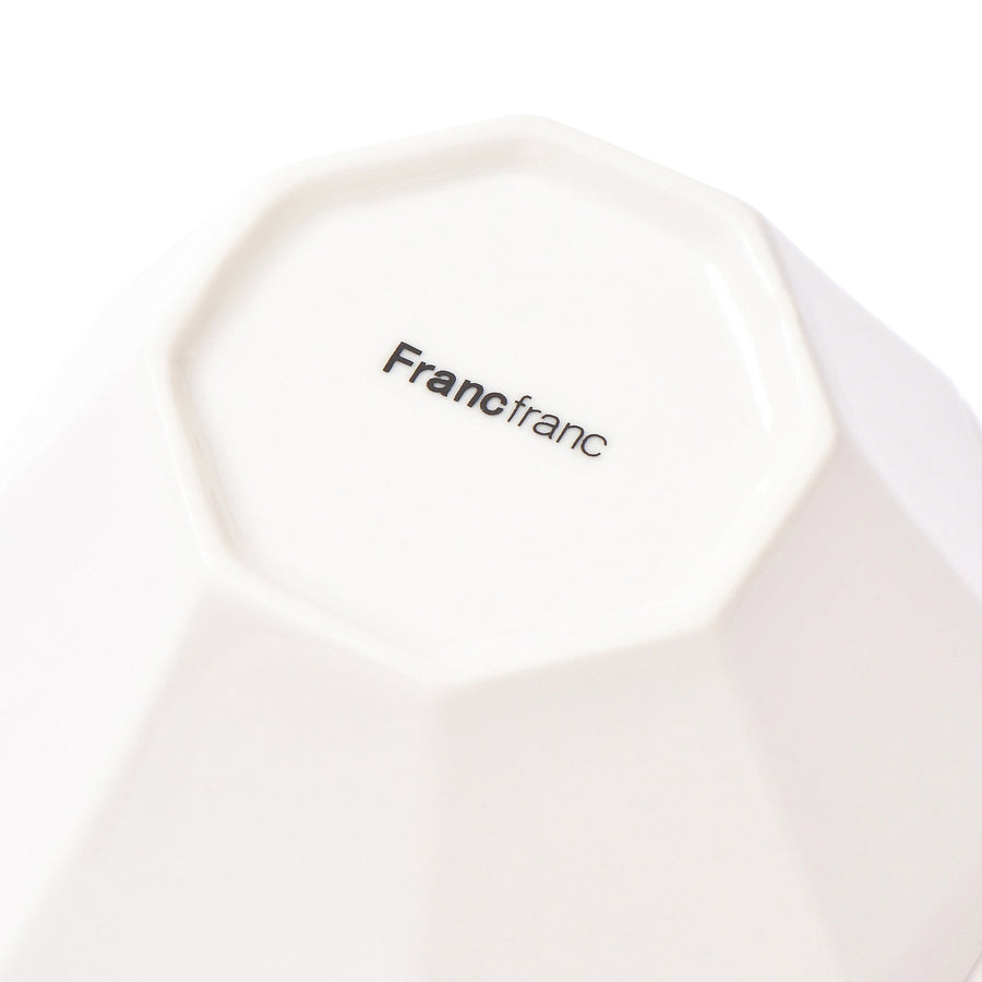 Blanche Bowl S Octagon White