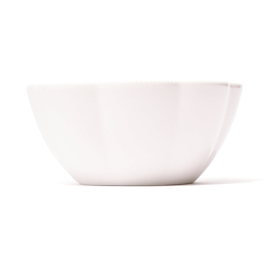 Blanche Bowl Medium Flower White