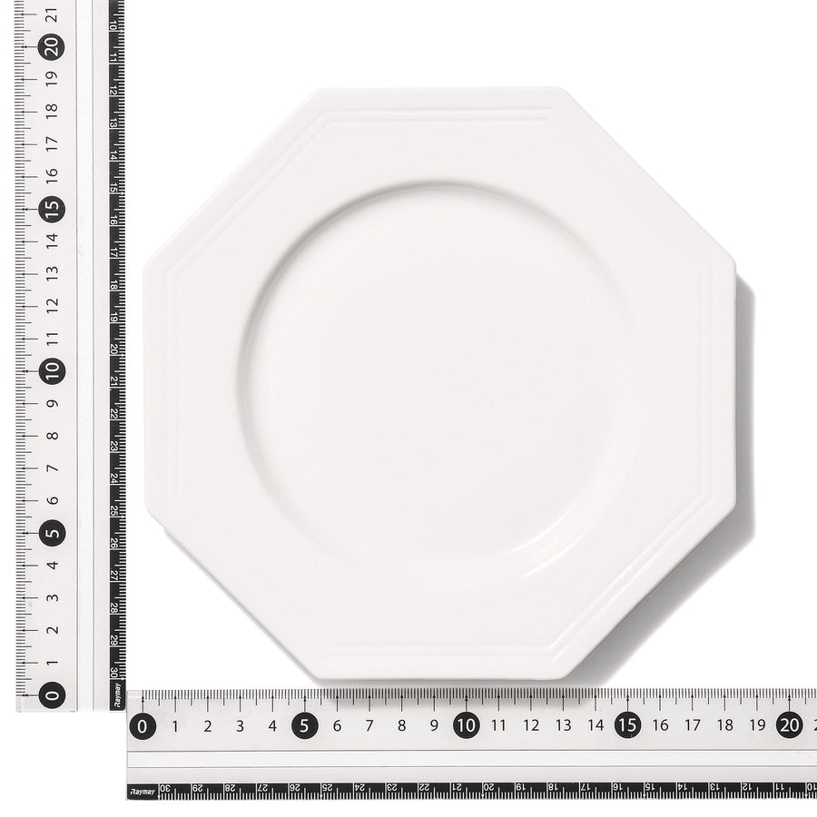ブランシェ プレート S オクタゴン ホワイト