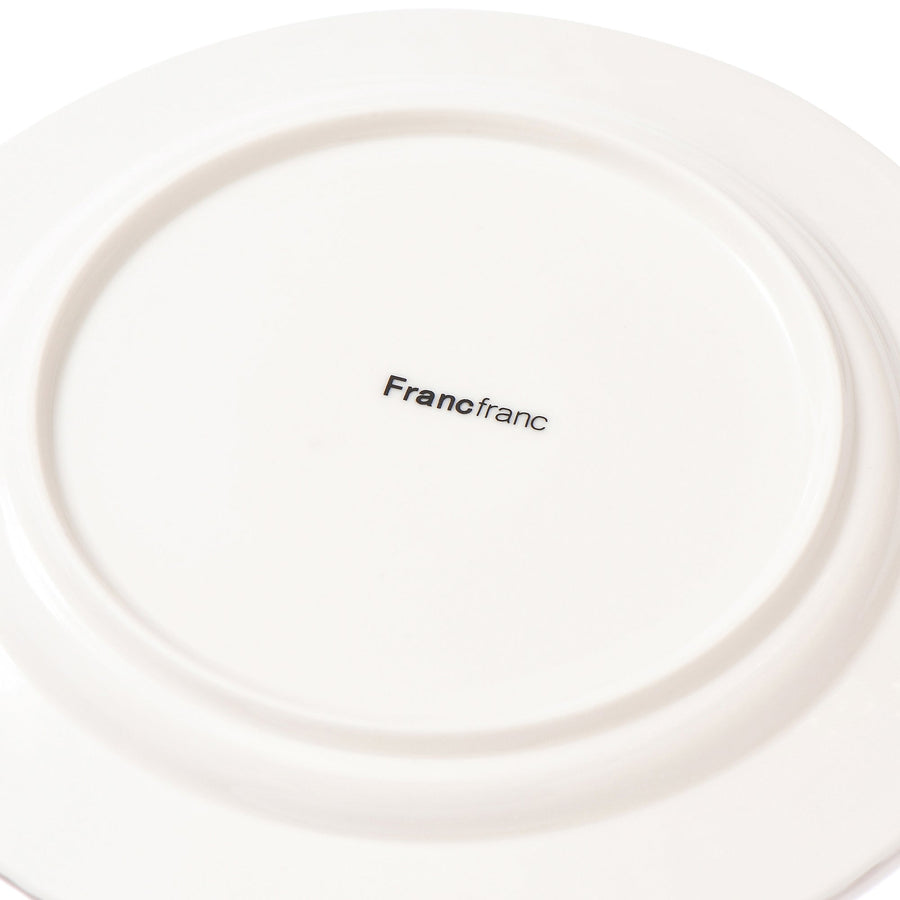 Blanche Plate S Cross White