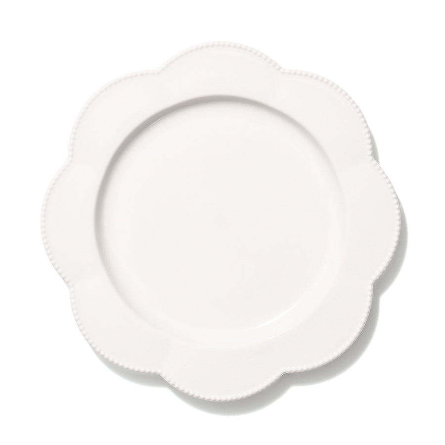 Blanche Plate M Flower White