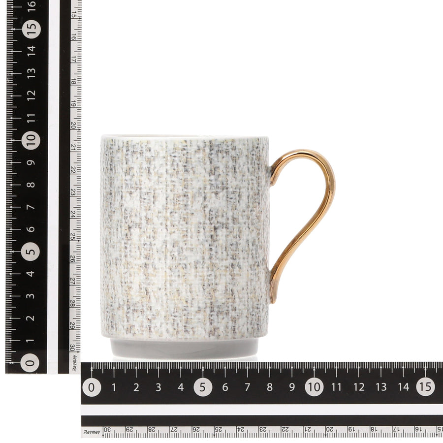 Tweed Mug, Grey