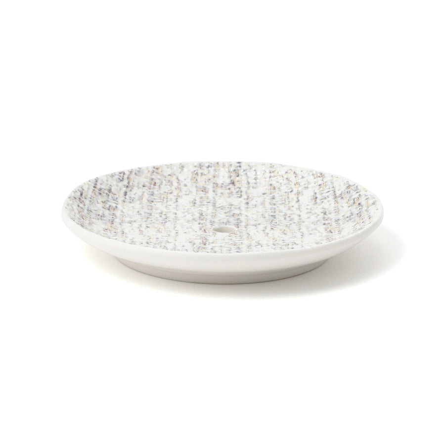 Tweed cake stand, grey