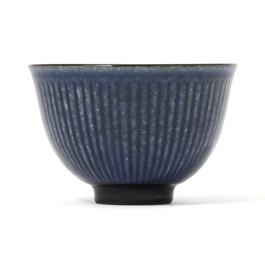 Minoyaki Bowl Shinogi Blue