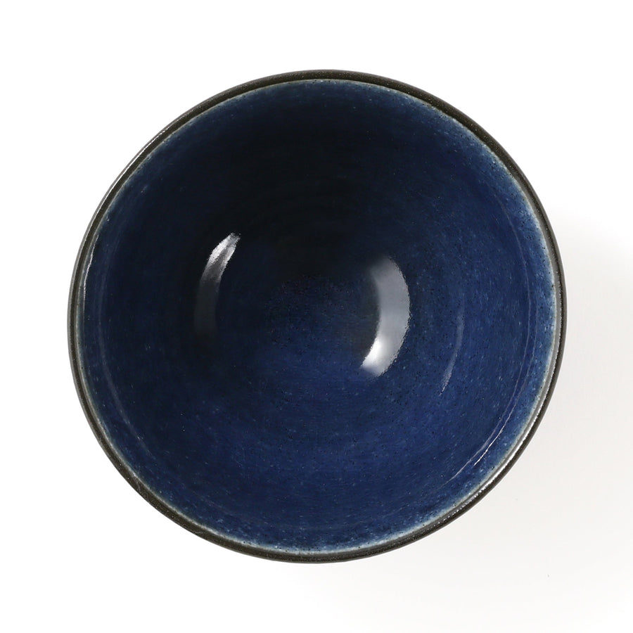 Minoyaki Bowl Shinogi Blue