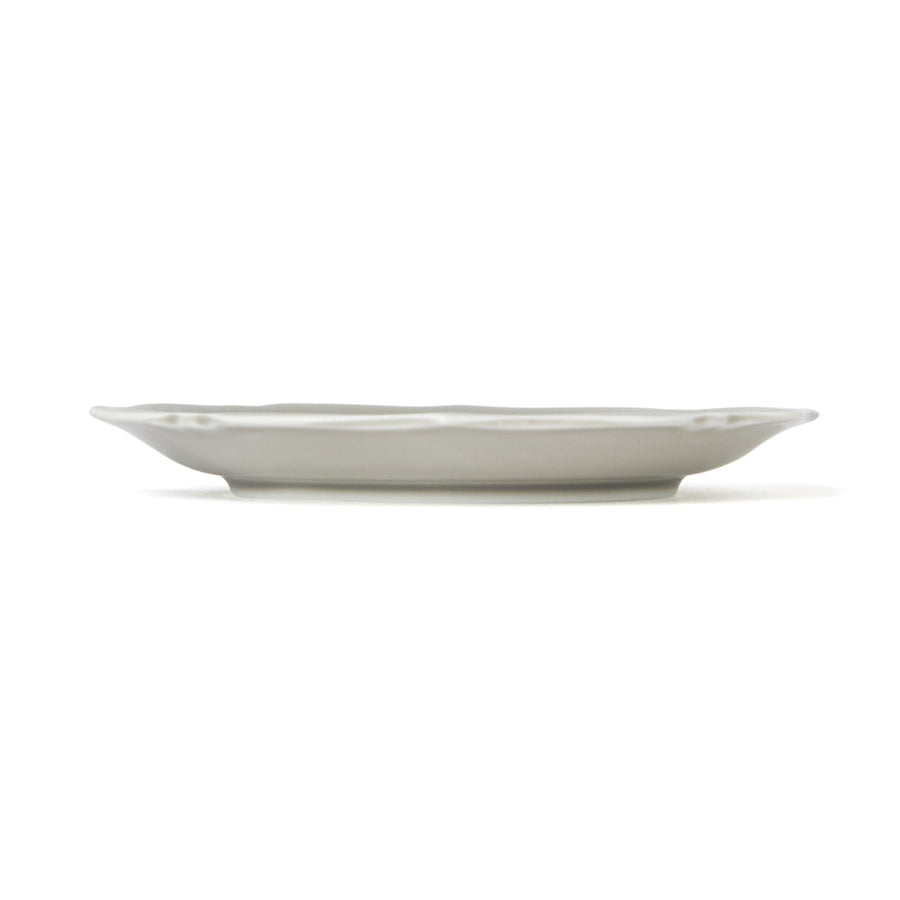 Mino Ware Small Plate, Ritsuka, Gray