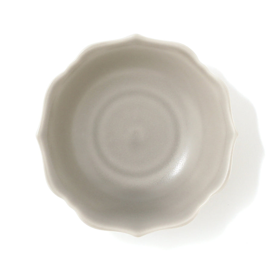 Mino Ware Small Bowl, Ritsuka, Gray