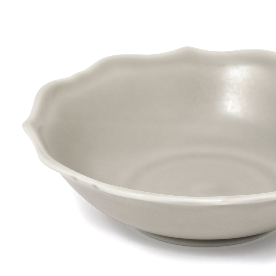 Mino Ware Small Bowl, Ritsuka, Gray