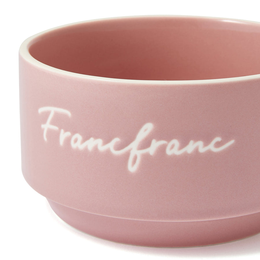 Logo Rim Soup Cup Pink