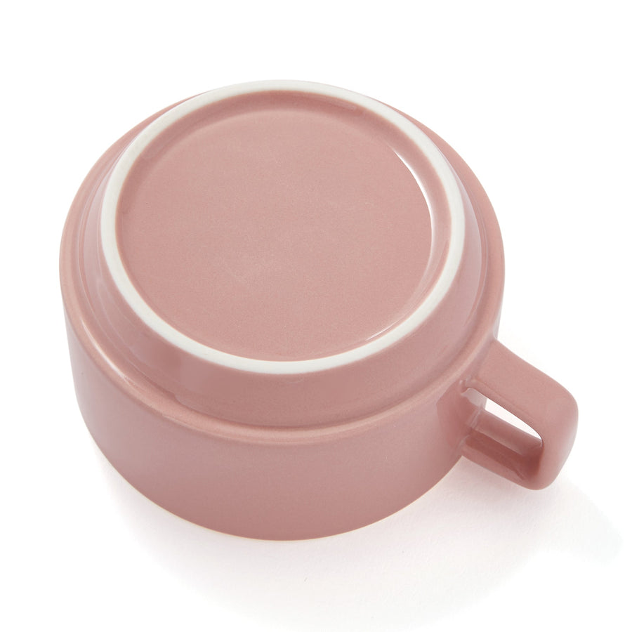 Logo Rim Soup Cup Pink