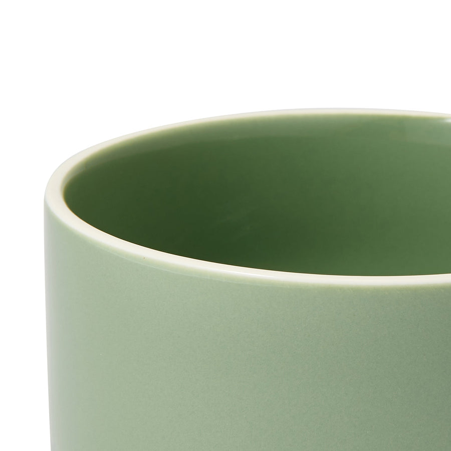 Logo Rim Soup Cup Green