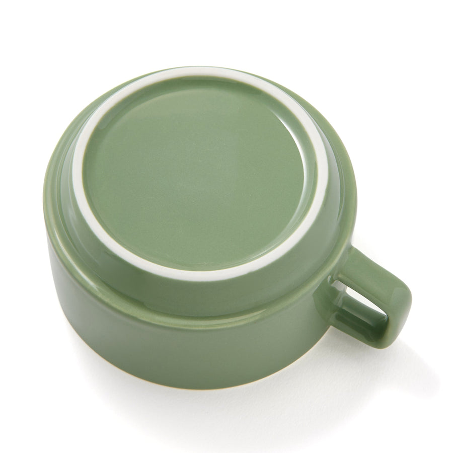 Logo Rim Soup Cup Green