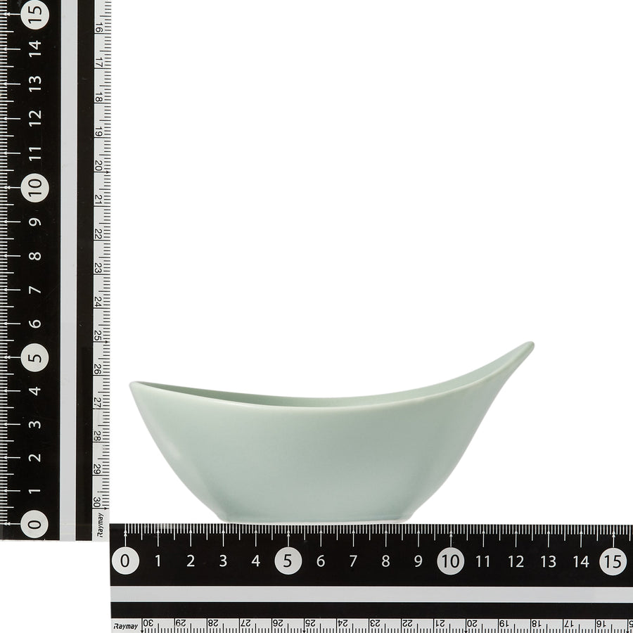 Mino ware rice bowl, green