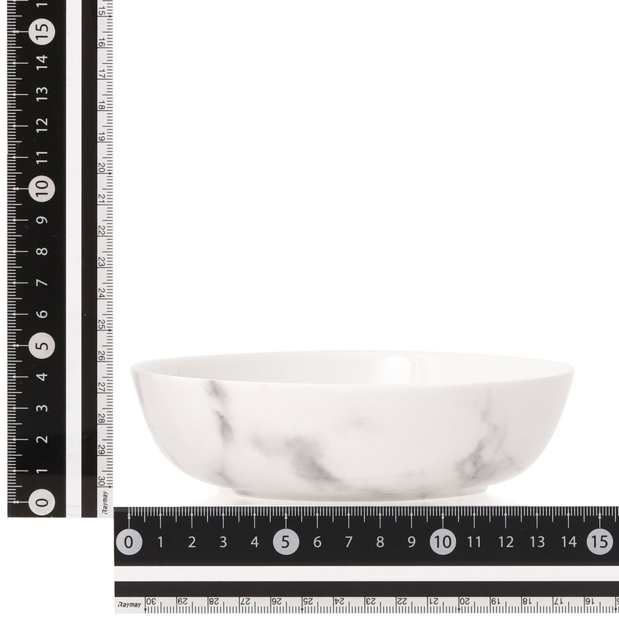 Oldy Marble Solid Rice Dishware 5-Piece Set, Gray