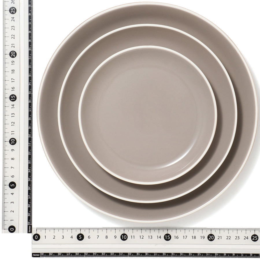 Ordy Plate Set (S, M, L size 3-piece set) Beige