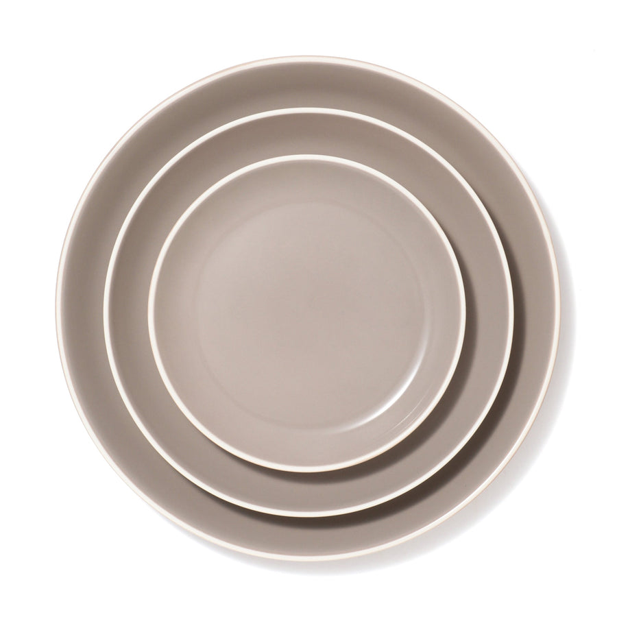 Ordy Plate Set (S, M, L size 3-piece set) Beige