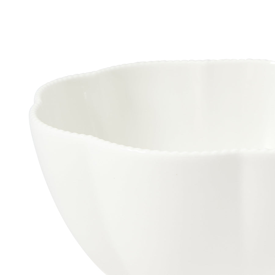 Blanche Bowl L Flower White