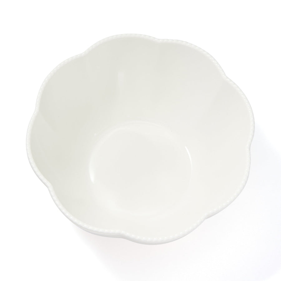 Blanche Bowl L Flower White