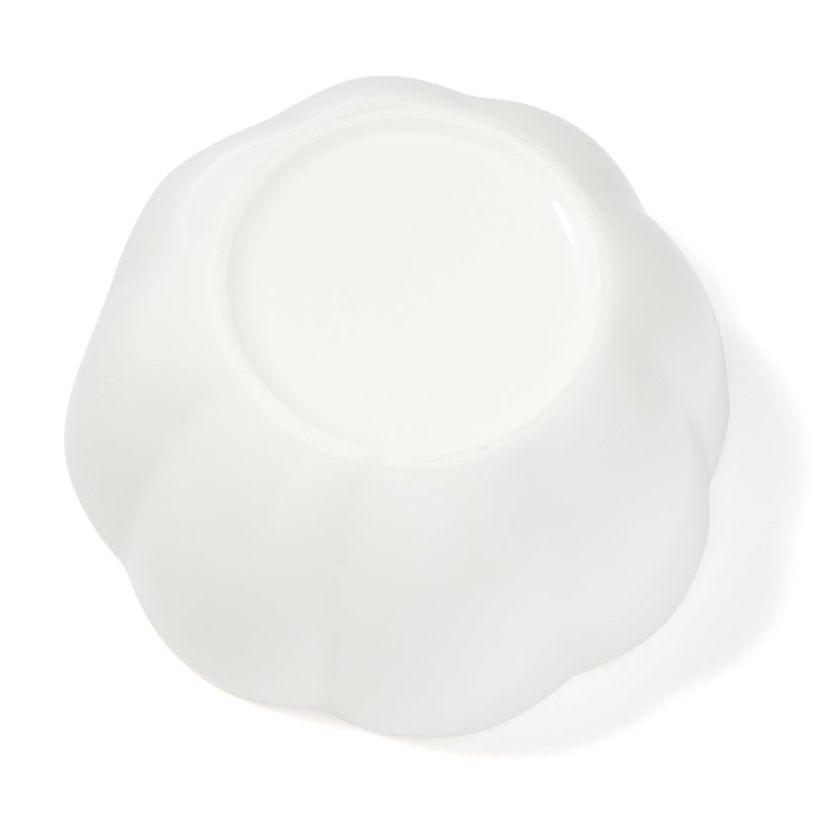 Blanche Bowl L Flower White