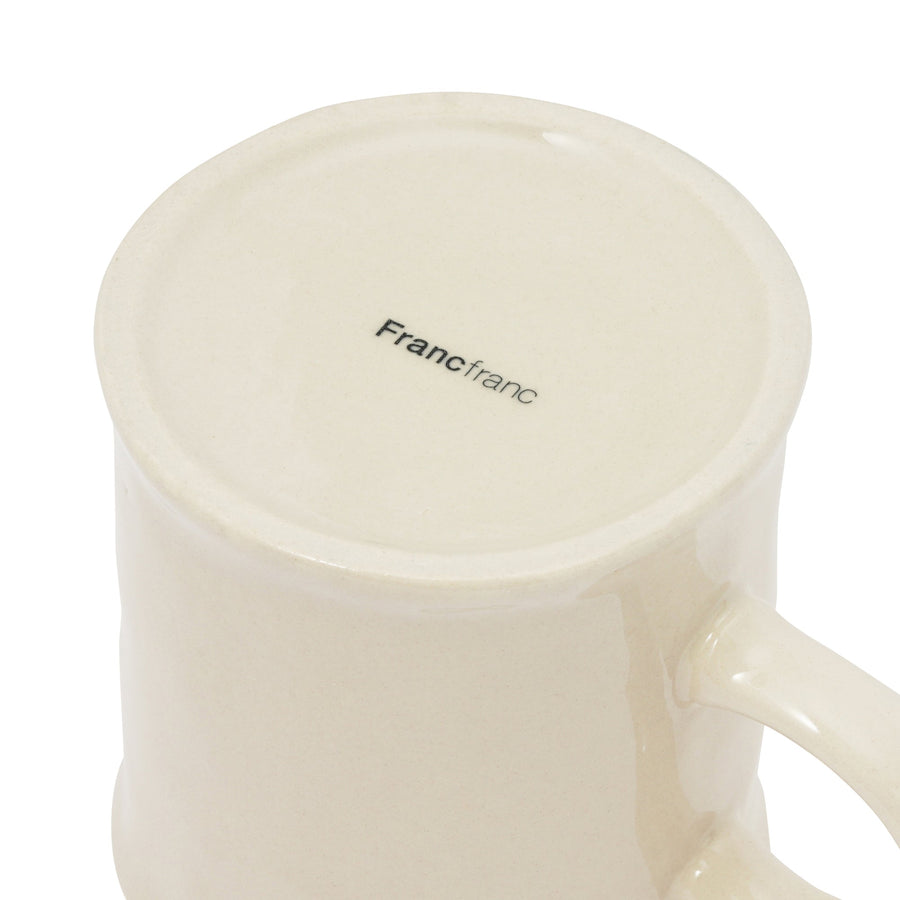 ワンポイント マグ レッド