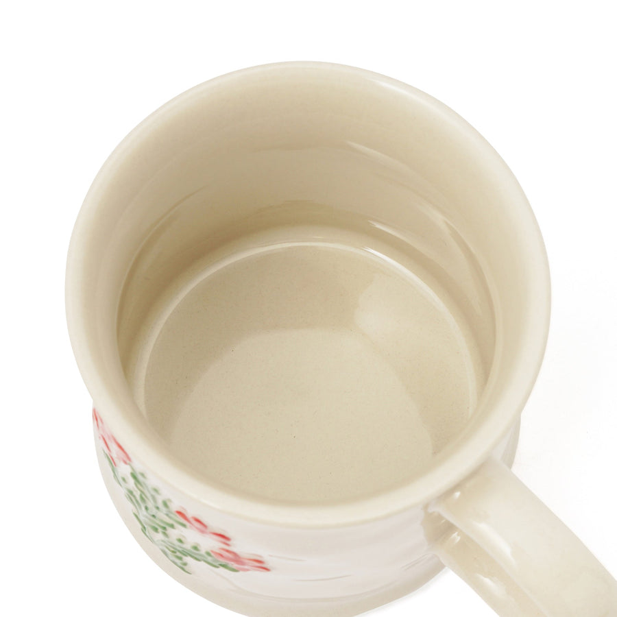 ワンポイント マグ レッド