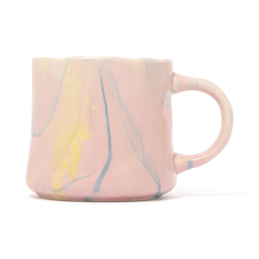 マーブル マグカップ ピンク