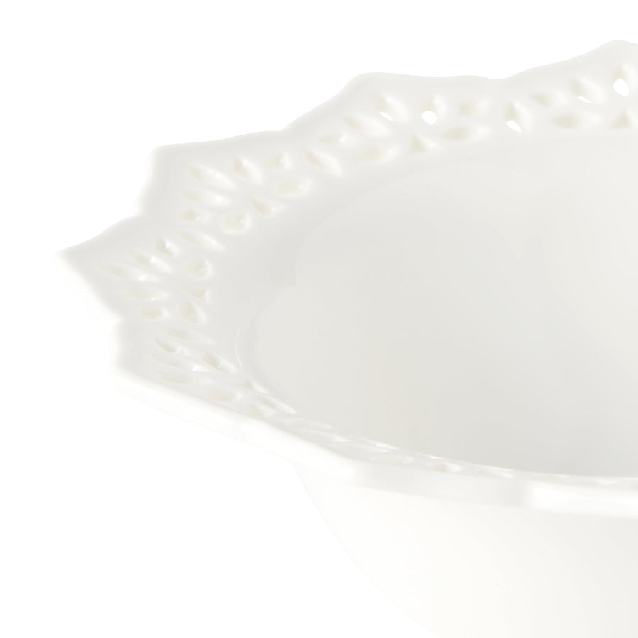 パニエ ボウル エッジレース S ホワイト