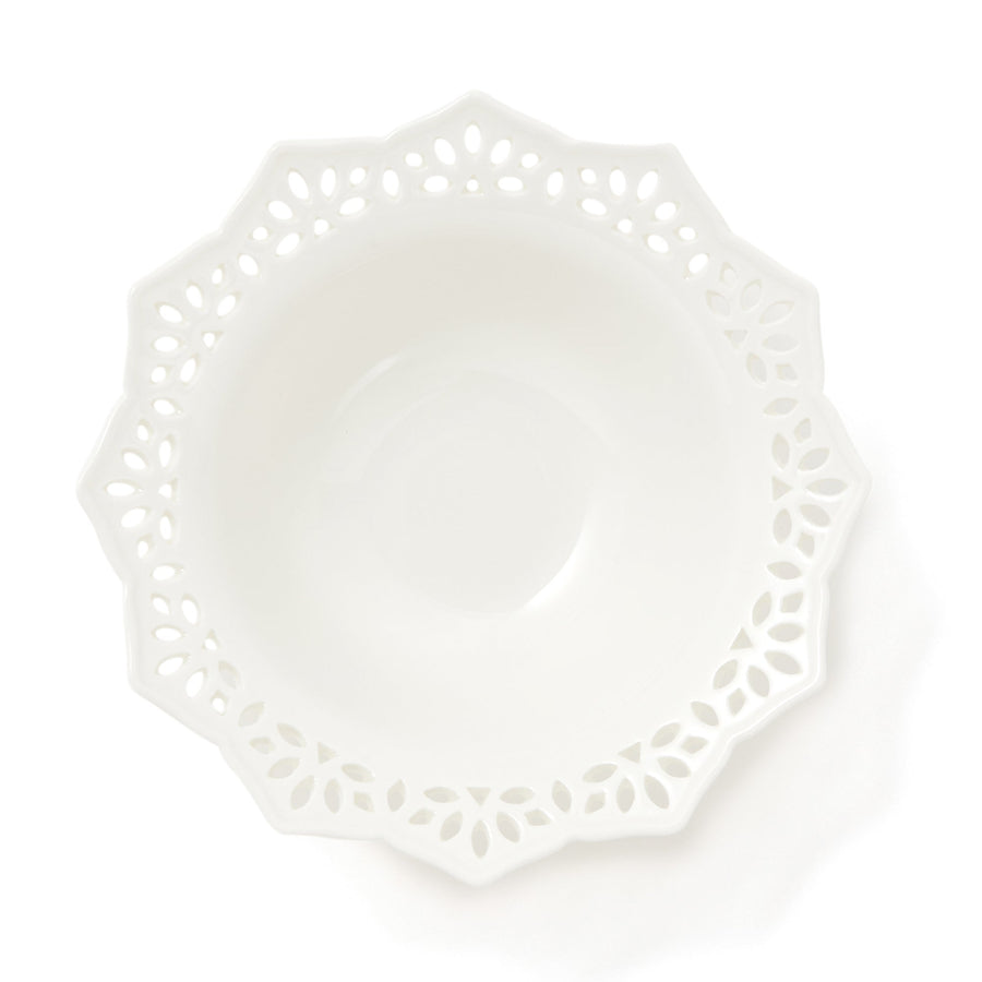 パニエ ボウル エッジレース S ホワイト