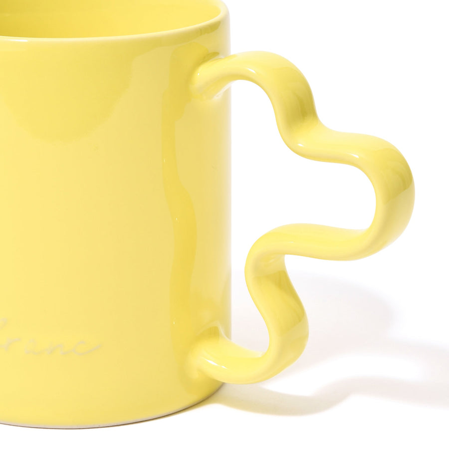 ウェーブ マグカップ イエロー