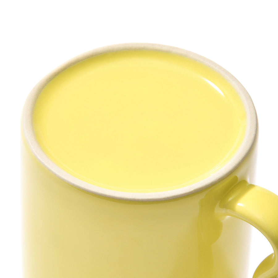 ウェーブ マグカップ イエロー