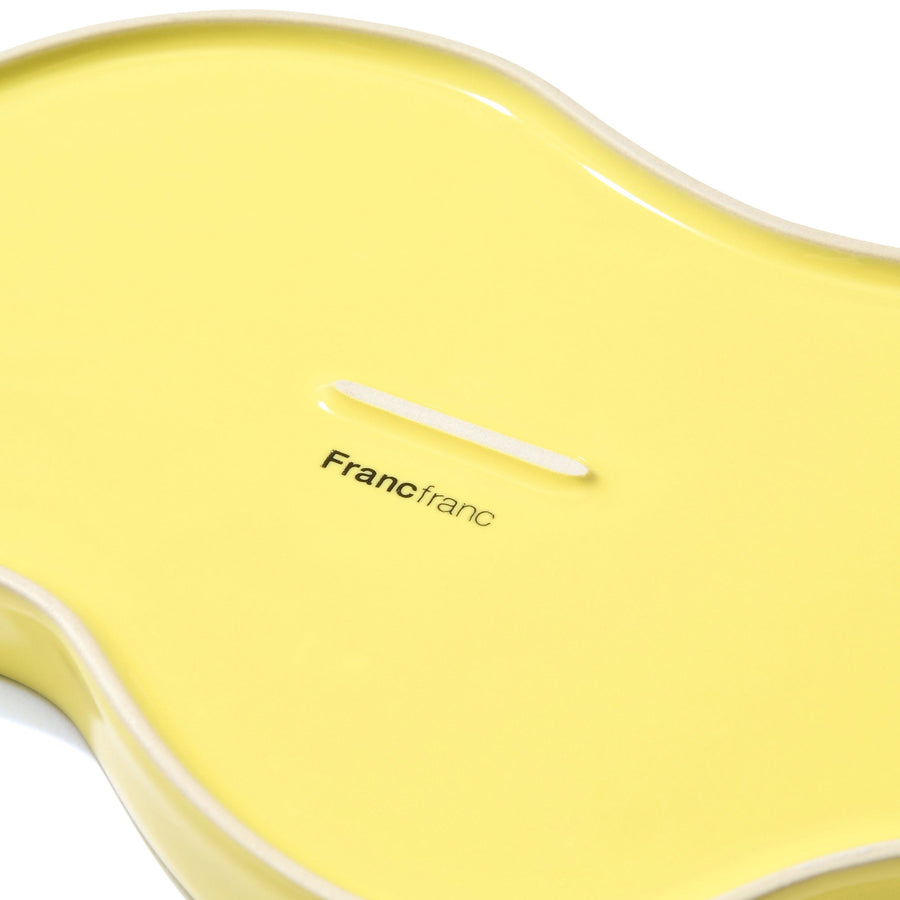 ウェーブ プレート イエロー