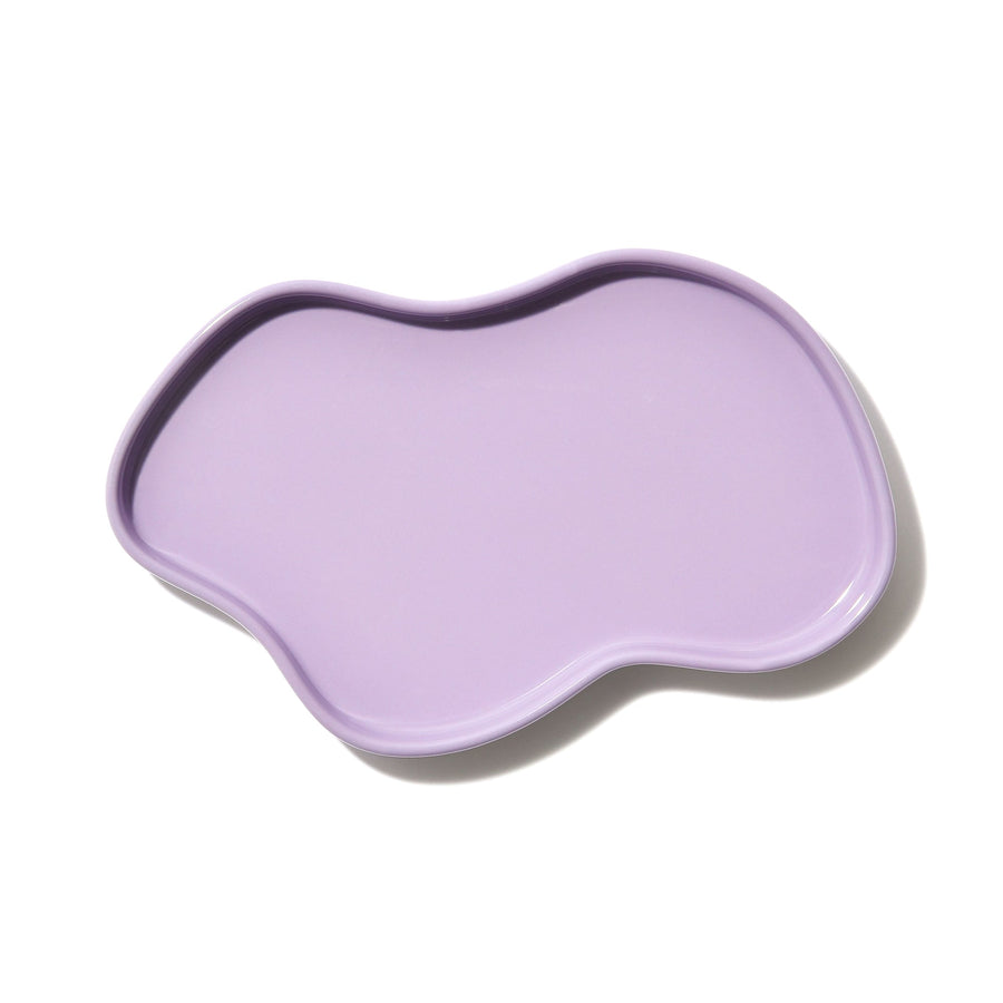 ウェーブ プレート パープル