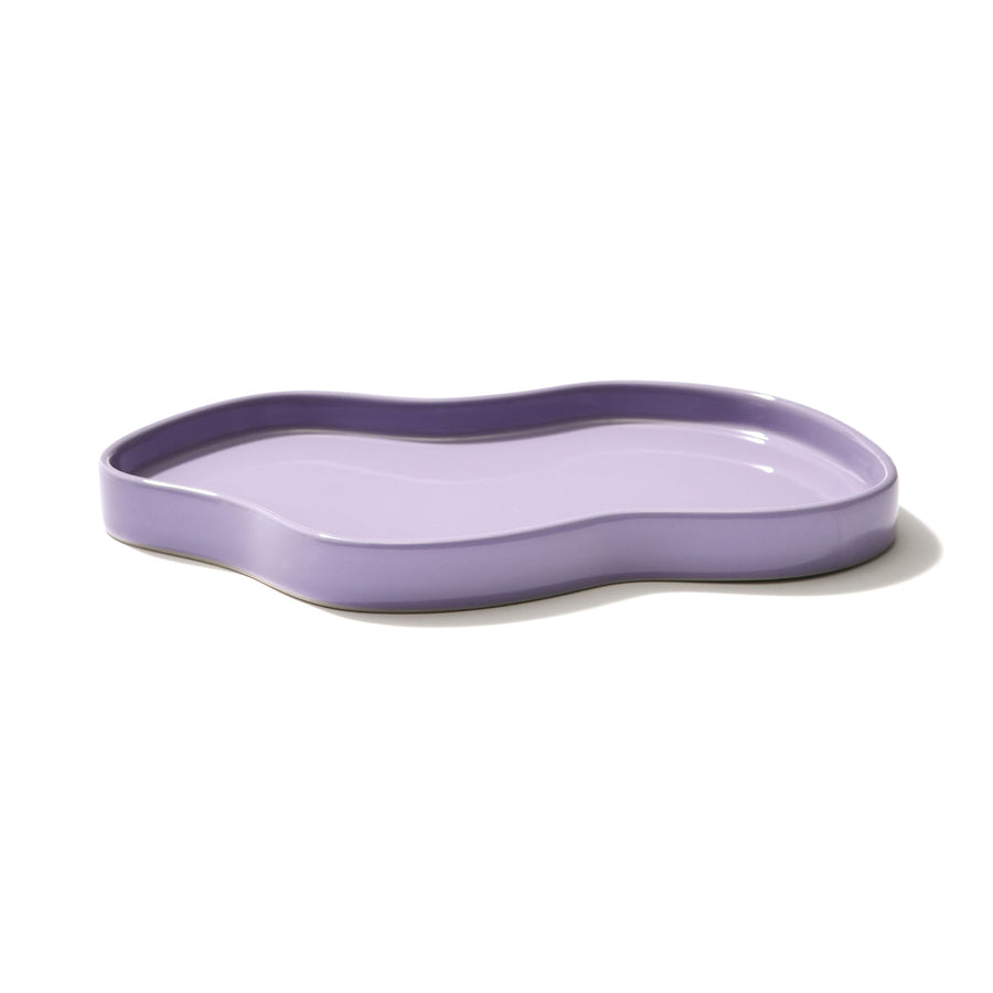 ウェーブ プレート パープル