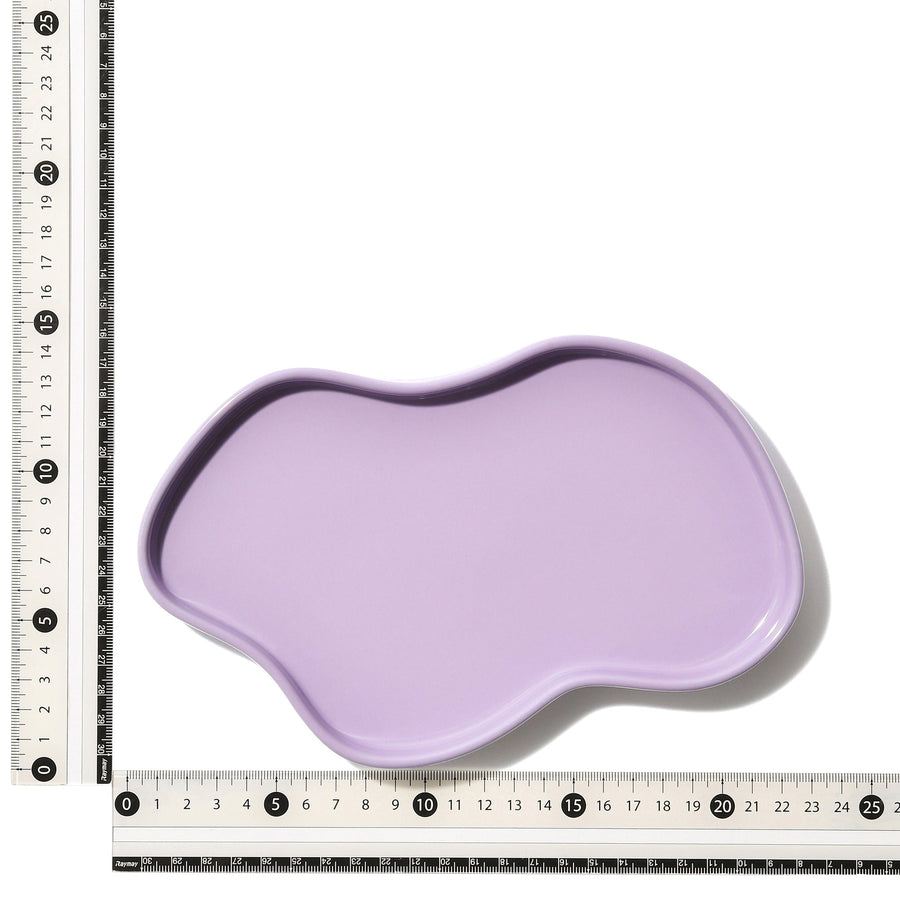 ウェーブ プレート パープル