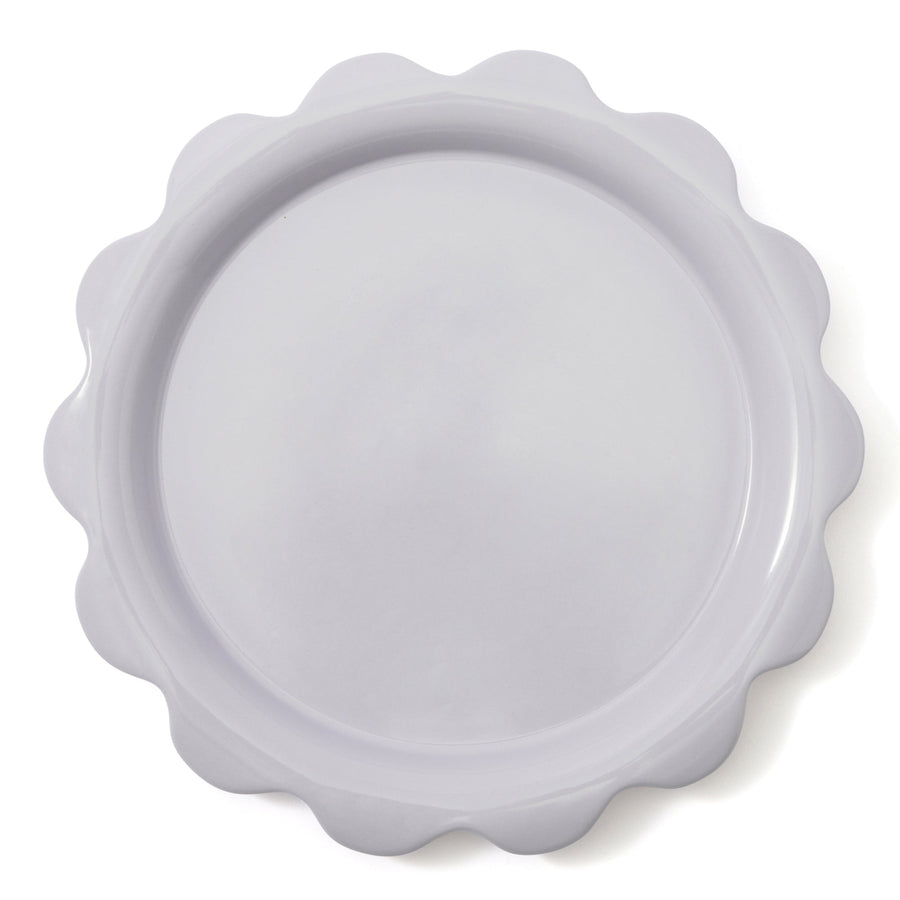 うねうね プレート L パープル