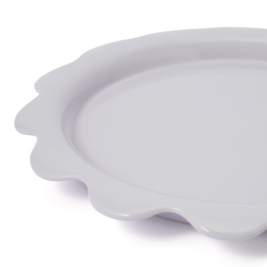 うねうね プレート L パープル