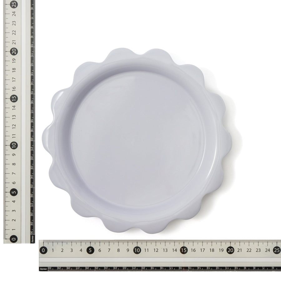 うねうね プレート M パープル