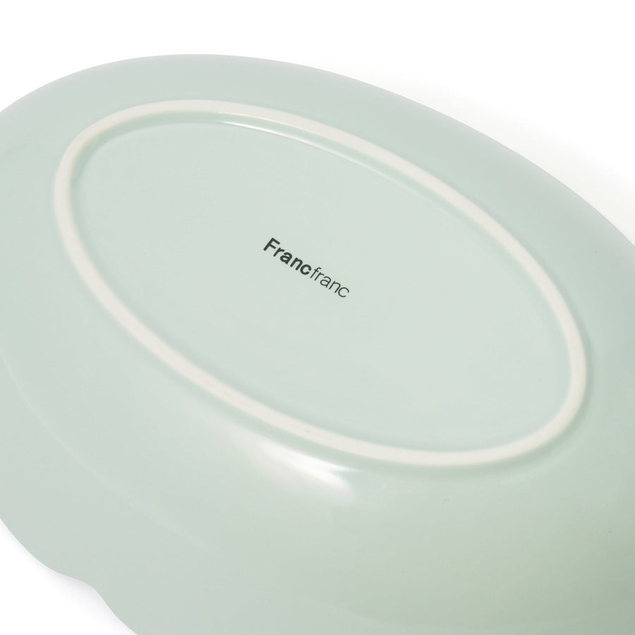 うねうね オーバルボウル ミント