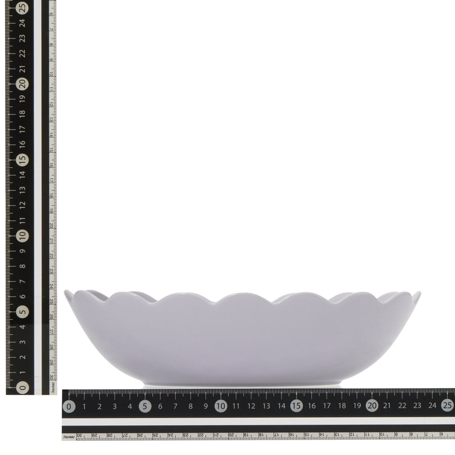 うねうね オーバルボウル パープル