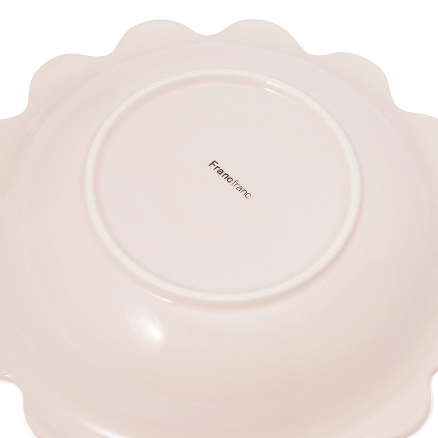 うねうね ディーププレート L ピンク