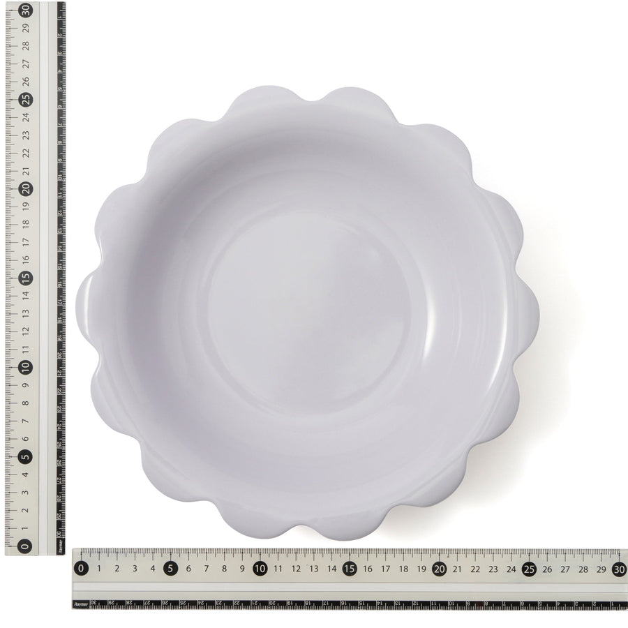 うねうね ディーププレート L パープル