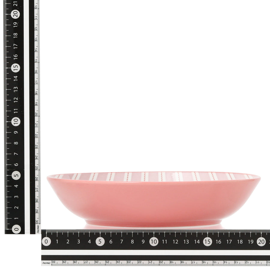 色々皿 ディーププレート マルチストライプ